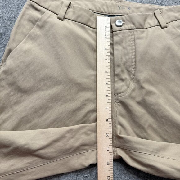 Lululemon Commission Pants Men 32 x 29 Beige Slim Tapered Technical Chinos - Picture 16 of 16